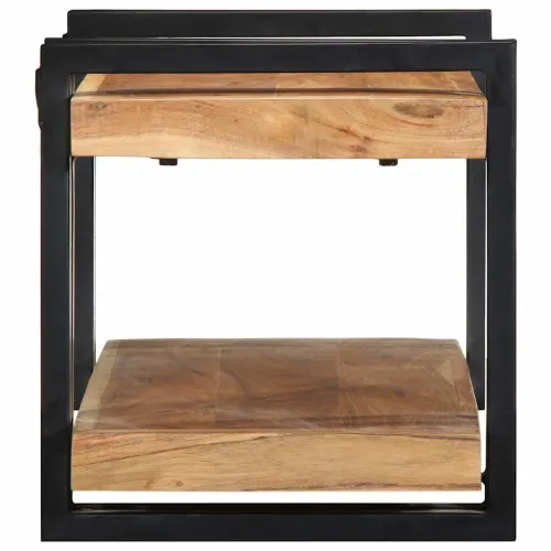 Zidna polica 70x33x35 cm puno drvo bagrem - 70 x 33 x 35 cm 1 Masivno bagremovo drvo 70 x 33 x 35 cm Cijena