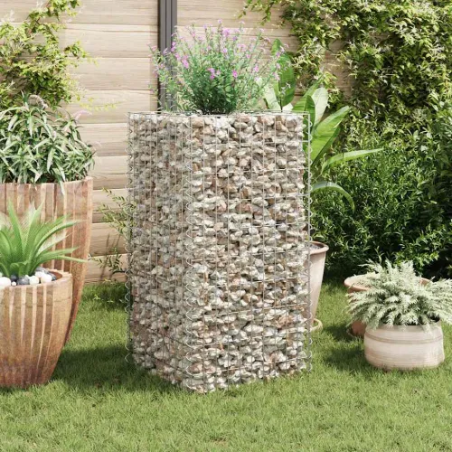 Gabionska sadilica čelična 50 x 50 x 100 cm - 50 x 50 x 100 cm 1 Cijena