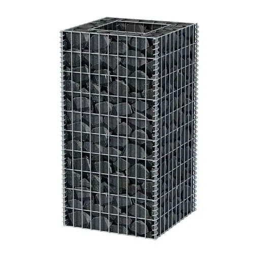 Gabionska sadilica čelična 50 x 50 x 100 cm - 50 x 50 x 100 cm 1 Cijena