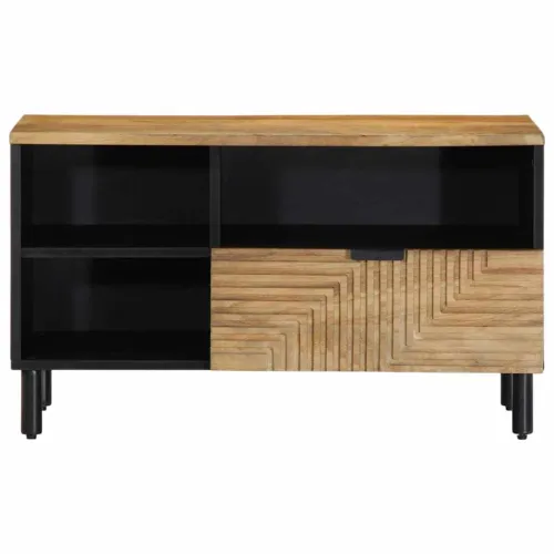 TV ormarić smeđi 80x33x46 cm Puno drvo Mango - 1 masivno drvo manga Cijena