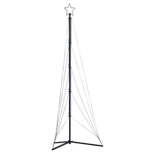 LED božićno drvce 525 LED šarenih 302 cm - Šareni 300 cm 1 1 Cijena