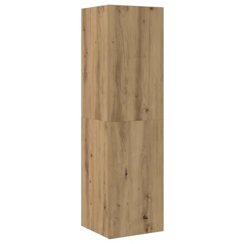 TV ormarić Artisan hrast 30,5x30x110 cm izrađeno drvo - hrast artisan 1 110 cm Cijena