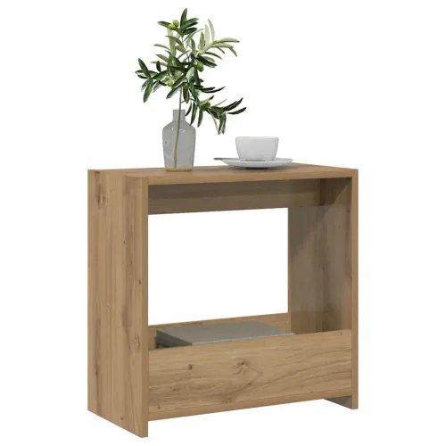 Pomoćni stol Artisan hrast 50x26x50 cm izrađeno drvo - Hrast artisan Cijena