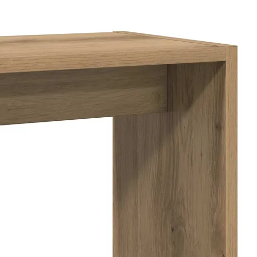 Pomoćni stol Artisan hrast 50x26x50 cm izrađeno drvo - Hrast artisan Cijena
