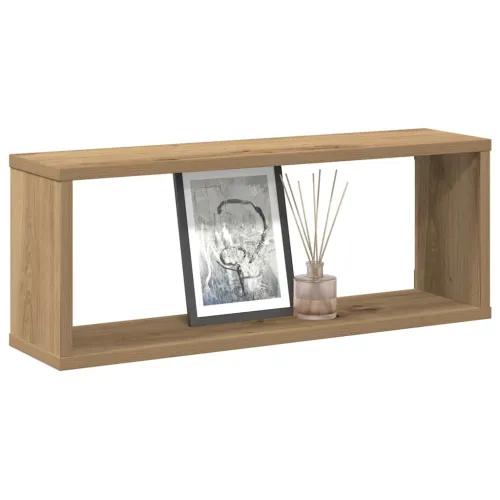Zidne kockaste police 2 kom Artisan hrast 60x15x23 cm - Hrast artisan 60 x 15 x 23 cm 2 Cijena