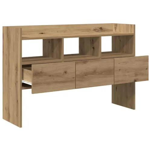 Komoda Artisan hrast 105x30x70 cm izrađeno drvo - Hrast artisan Cijena
