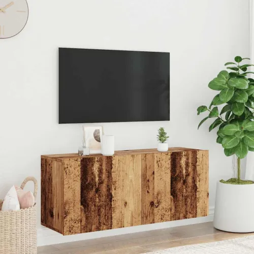 TV ormarić zidni Old Wood 100x30x41 cm - Staro drvo 1 100 cm Cijena