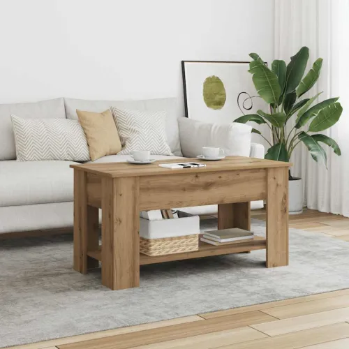 Stol za kavu Artisan hrast 101x49x52 cm izrađeno drvo - hrast artisan 101 x 49 x 52 cm 1 Hrast artisan Cijena