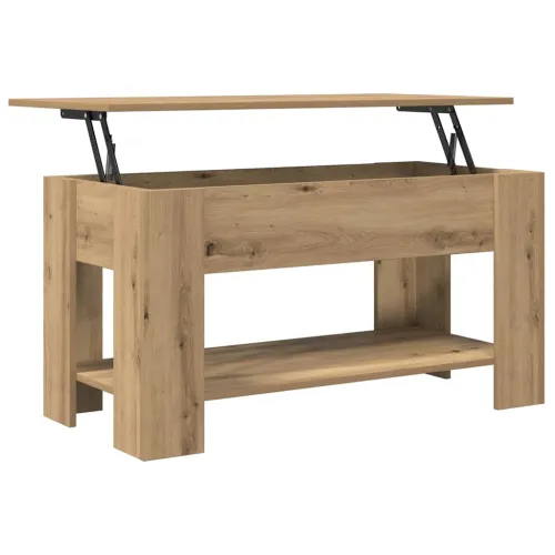 Stol za kavu Artisan hrast 101x49x52 cm izrađeno drvo - hrast artisan 101 x 49 x 52 cm 1 Hrast artisan Cijena