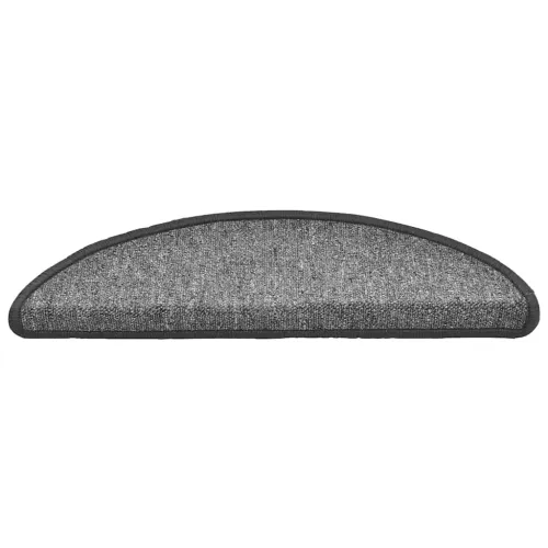 Prostirke za stepenice 20 kom 56x17x3 cm tamno sive poluokrugle - Tamnosiva 56 x 17 x 3 cm 20 Cijena