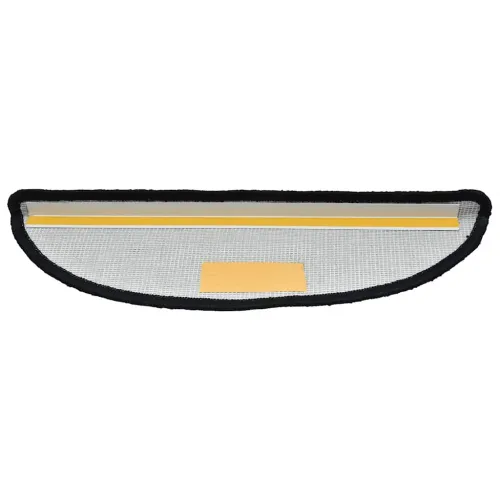 Prostirke za stepenice 20 kom 56x17x3 cm Crne poluokrugle - Crna 56 x 17 x 3 cm 20 Cijena