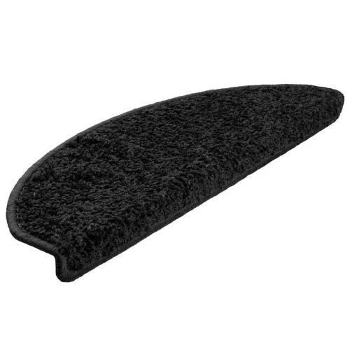 Prostirke za stepenice 20 kom 65x21x4 cm Crne poluokrugle velike - Crna 65 x 21 x 4 cm 20 Cijena