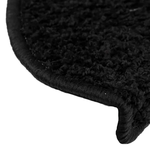 Prostirke za stepenice 20 kom 65x21x4 cm Crne poluokrugle velike - Crna 65 x 21 x 4 cm 20 Cijena