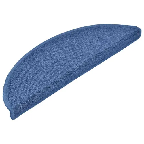 Prostirke za stepenice 20 kom 56x17x3 cm plave poluokrugle - Plava 56 x 17 x 3 cm 20 Cijena