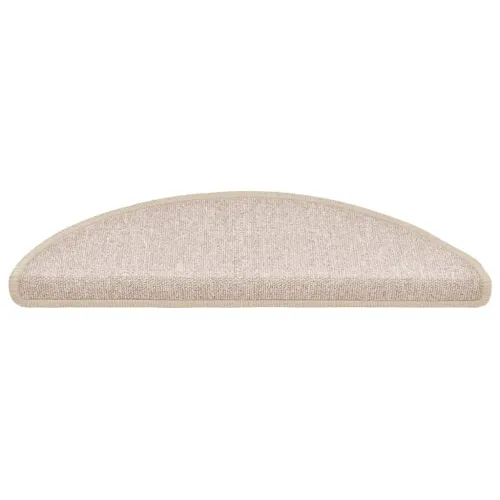 Prostirke za stepenice 20 kom 56x17x3 cm poluokrugle boje taupe - Sivosmeđa 56 x 17 x 3 cm 20 Cijena