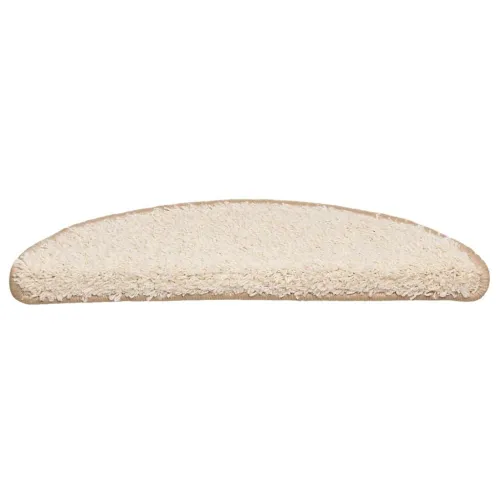 Prostirke za stepenice 20 kom 56x17x3 cm krem poluokrugle - Krema 56 x 17 x 3 cm 20 Cijena