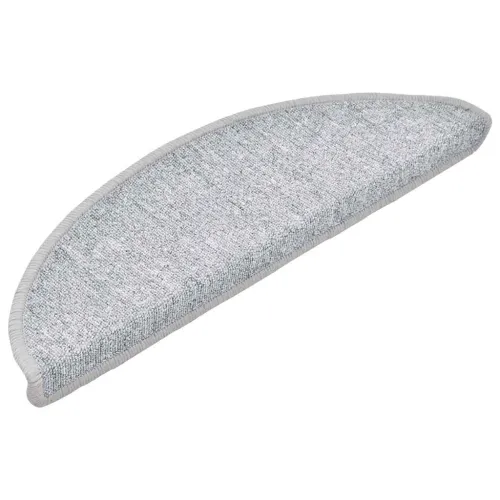 Prostirke za stepenice 20 kom 56x17x3 cm svijetlo sive poluokrugle - Svjetlosiva 56 x 17 x 3 cm 20 Cijena