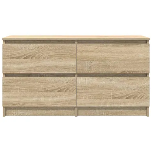 TV ormarić boja hrasta 100x35x54 cm od konstruiranog drva - sonoma hrast 1 100 cm (4 ladice) Cijena