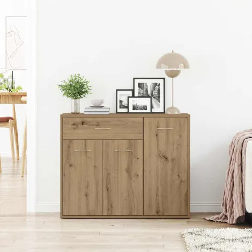 Komoda Artisan hrast 88x30x70 cm izrađeno drvo - Artisian oak Cijena