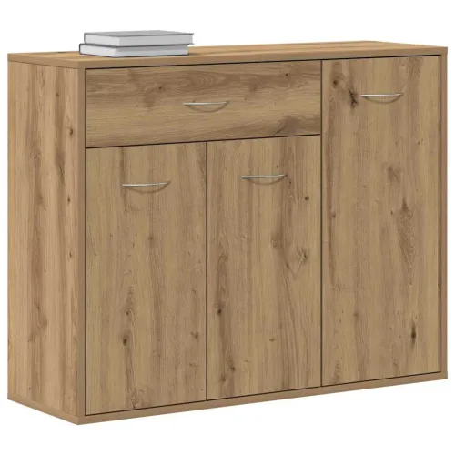Komoda Artisan hrast 88x30x70 cm izrađeno drvo - Artisian oak Cijena