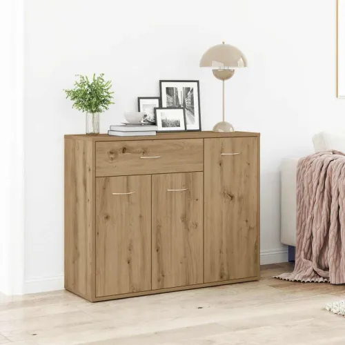 Komoda Artisan hrast 88x30x70 cm izrađeno drvo - Artisian oak Cijena