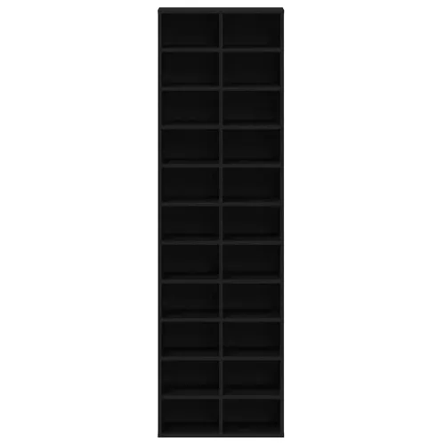 Ormarić za cipele crni hrast 54x34x183 cm konstruirano drvo - Crni hrast 1 1 1 Cijena