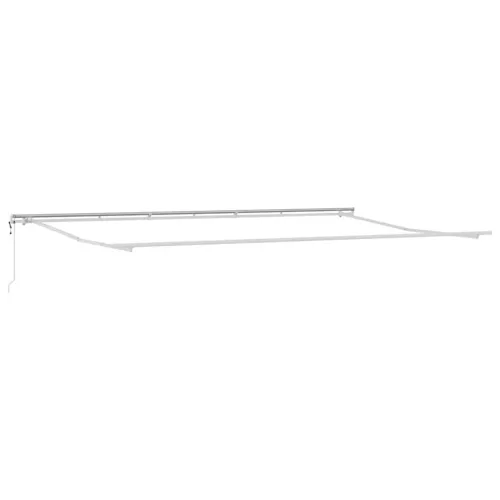 Automatska sklopiva tenda antracit&bijela 600x300 cm - Antracit i bijela 600 x 300 cm s bijelim okvirom Cijena