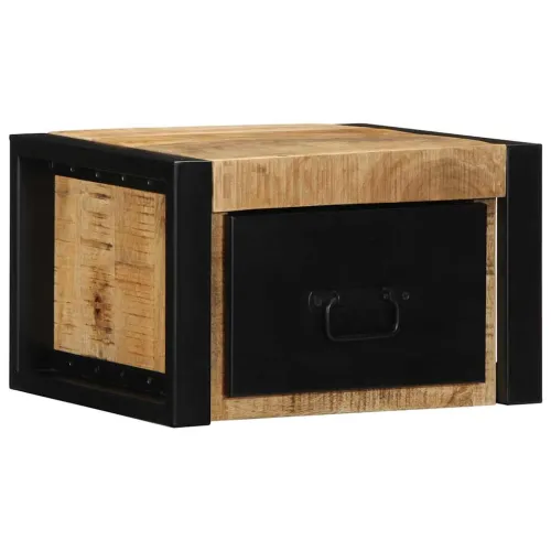 Noćni ormarić 40x35x25 cm Puno grubo drvo Mango - 1 Grubo masivno drvo manga Cijena