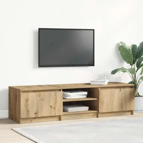 TV ormarić Artisan hrast 140x40x36 cm izrađeno drvo - hrast artisan 1 Cijena