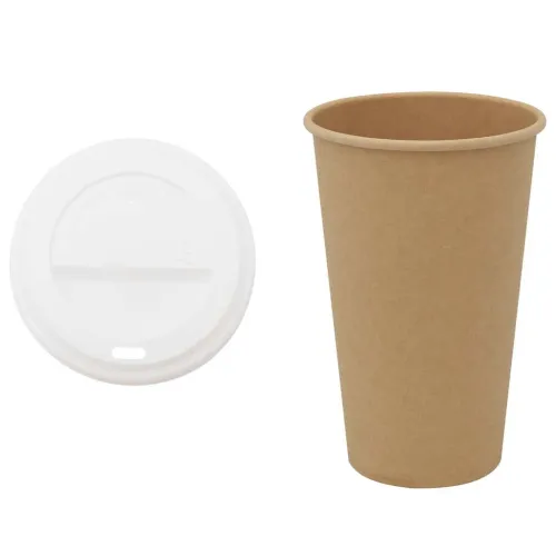 papirnate šalice za kavu s poklopcima 1000 kom 16 oz 400 ml - 1 400 ml 400 ml Cijena