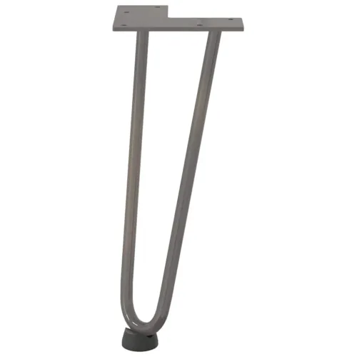 Noge s ukosnicama za stolić za kavu 4 kom. Prirodni čelik 30 cm Puni čelik - Prirodna 30 cm 2 rods Cijena