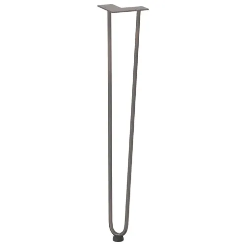ukosne noge za konzolne stoliće za konzolni stol 4 kom. Prirodni čelik 72 cm Puni čelik - Prirodna 72 cm 2 rods Cijena