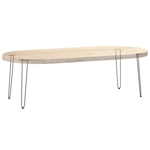 ukosne noge za konzolne stoliće za konzolni stol 4 kom. Prirodni čelik 72 cm Puni čelik - Prirodna 72 cm 2 rods Cijena