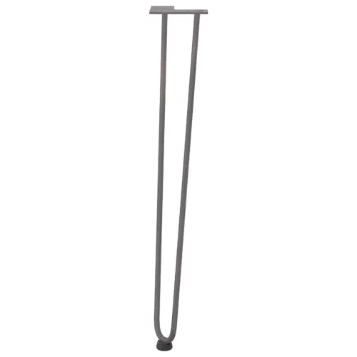 ukosne noge za konzolne stoliće za konzolni stol 4 kom. Prirodni čelik 72 cm Puni čelik - Prirodna 72 cm 2 rods Cijena