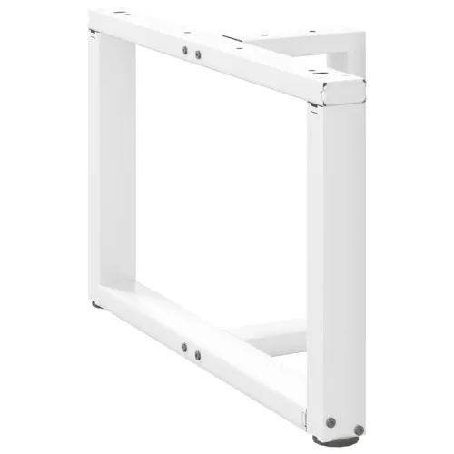 Noge za klub stolić T-oblika 2 kom Bijele 70x25x(42-43) cm Čelik - Bijela 70 x 25 x (42-43) cm Cijena