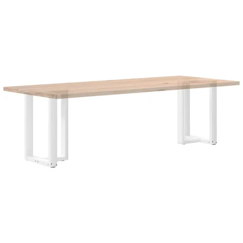 Noge za blagovaonski stol T-oblika 2 kom Bijele 50x35x(72-73) cm Čelik - Bijela 50 x 35 x (72-73) cm Cijena