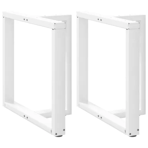 Noge za blagovaonski stol T-oblika 2 kom Bijele 80x35x(72-73) cm Čelik - Bijela 80 x 35 x (72-73) cm Cijena