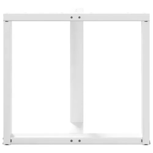 Noge za blagovaonski stol T-oblika 2 kom Bijele 80x35x(72-73) cm Čelik - Bijela 80 x 35 x (72-73) cm Cijena