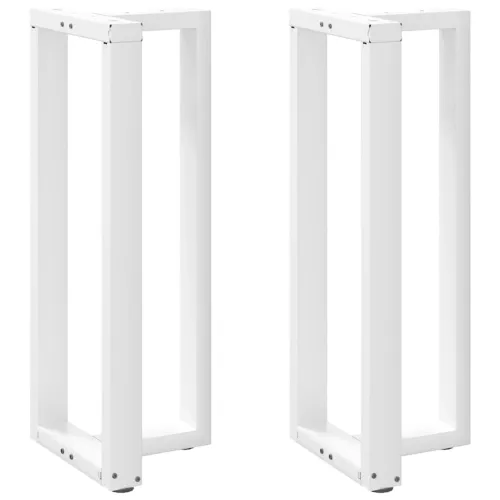 Noge za barski stol T-oblika 2 kom Bijele 50x35x(100-101) cm Čelik - Bijela 50 x 35 x (100-101) cm Cijena