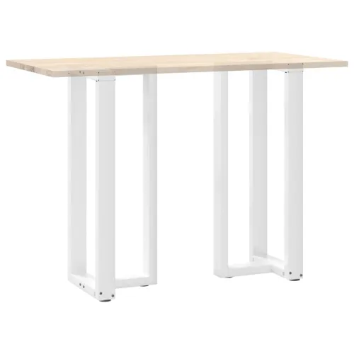 Noge za barski stol T-oblika 2 kom Bijele 50x35x(100-101) cm Čelik - Bijela 50 x 35 x (100-101) cm Cijena