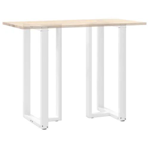 Noge za barski stol T-oblika 2 kom Bijele 60x35x(110-111) cm Čelik - Bijela 60 x 35 x (110-111) cm Cijena