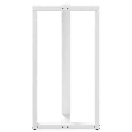 Noge za barski stol T-oblika 2 kom Bijele 60x35x(110-111) cm Čelik - Bijela 60 x 35 x (110-111) cm Cijena