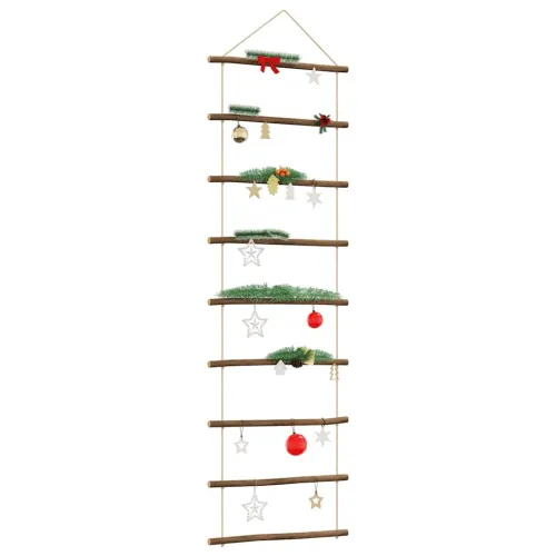 Zidni ukras u obliku ljestava 50x150 cm prirodna grana - 50 x 150 cm Cijena