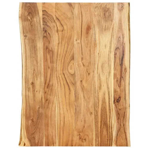 Stolna ploča od masivnog bagremovog drva 80 x (50-60) x 2,5 cm - 80 x 60 x 2.5 cm Cijena