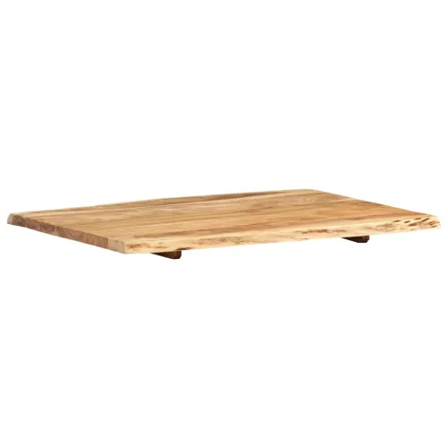 Stolna ploča od masivnog bagremovog drva 80 x (50-60) x 2,5 cm - 80 x 60 x 2.5 cm Cijena