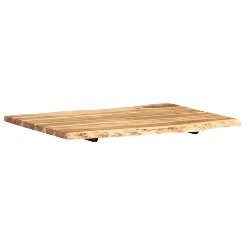Stolna ploča od masivnog bagremovog drva 80 x (50-60) x 2,5 cm - 80 x 60 x 2.5 cm Cijena
