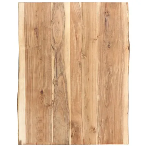 Stolna ploča od masivnog bagremovog drva 80 x (50-60) x 3,8 cm - 80 x 60 x 3.8 cm Cijena