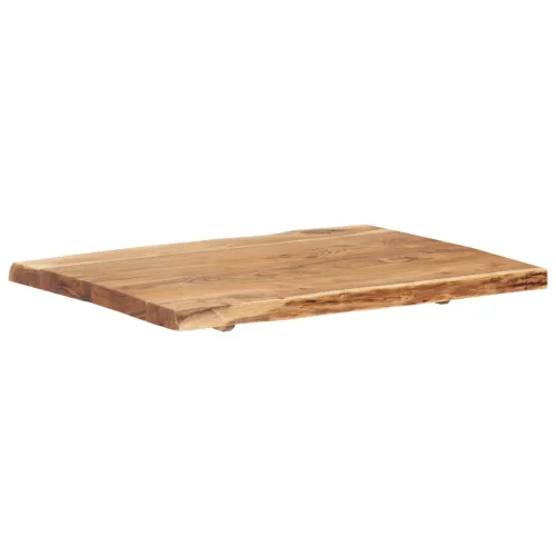 Stolna ploča od masivnog bagremovog drva 80 x (50-60) x 3,8 cm - 80 x 60 x 3.8 cm Cijena