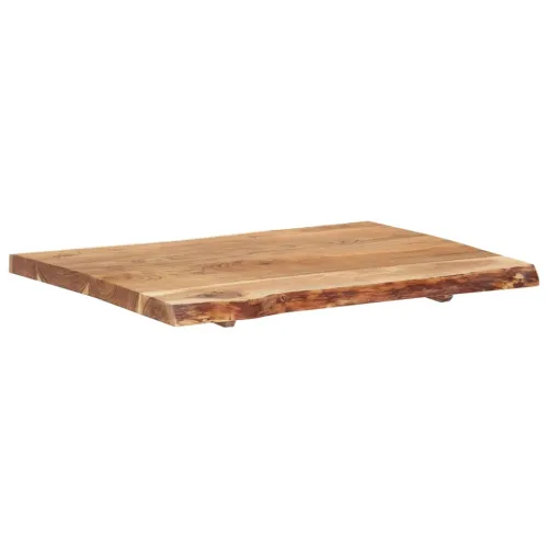 Stolna ploča od masivnog bagremovog drva 80 x (50-60) x 3,8 cm - 80 x 60 x 3.8 cm Cijena