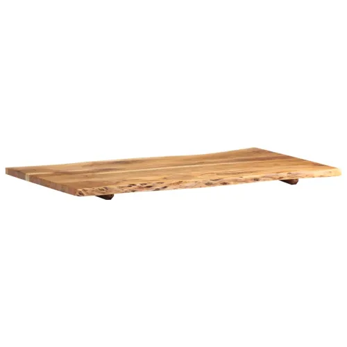 Stolna ploča od masivnog bagremovog drva 100 x (50-60) x 2,5 cm - 100 x 60 x 2.5 cm Cijena